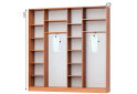 Image 2 - Корпус 2500х450 Шкаф-купе 4D 2500 Мебель Стар