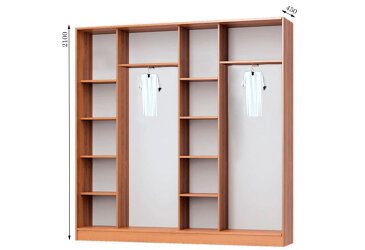 Image Корпус 2700х450 Шафа-купе 4D 2700 MebelStar
