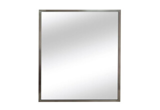 Фото Зеркало МР-2909 (в алюминиевой раме) Серия для ванной Фабия (белая) БМФ