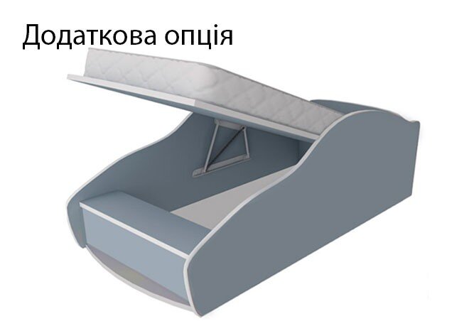 Фото 2 - Кровать Мини Лайт Д-007 Серия Драйв Виорина Деко