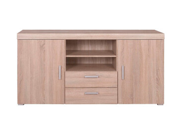 Фото Комод VMV holding Дамис 2-дверный з 2 ящиками 164 см Дуб сонома