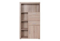 Фото 1 - Шкаф-стеллаж комбинированный ВМВ Холдинг Дамис с ящиком и баром 90 см Дуб сонома