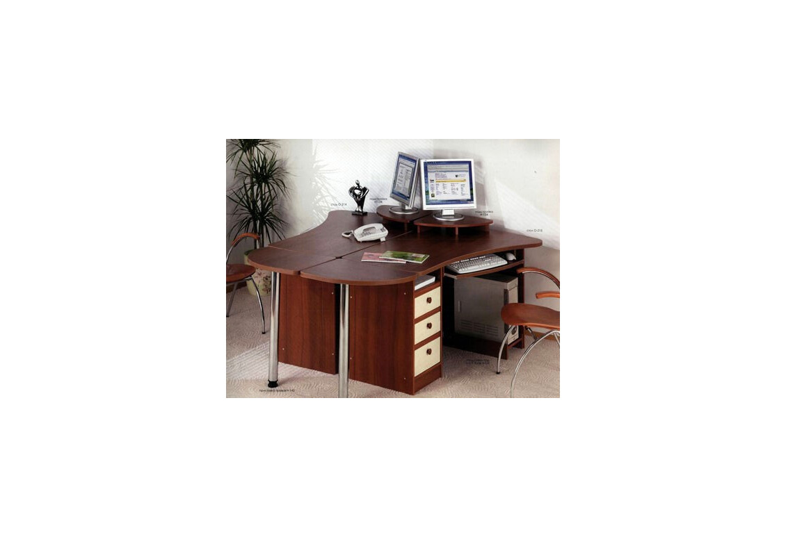 Фото 1 - Офисная система Серия Офисные столы Комфорт Мебель