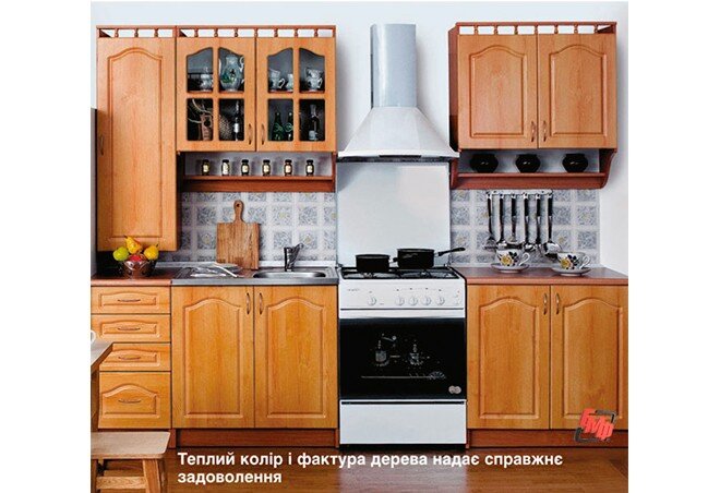 Фото 1 - Кухня Карина 2.0 МДФ с пеналом БМФ