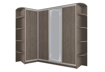 Фото Шкаф-купе 4Д угловой 2400х2700х1500х600 VIP-master