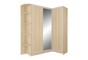 Фото Шкаф-купе угловой 3Д 2400х2100х1200 VIP-master