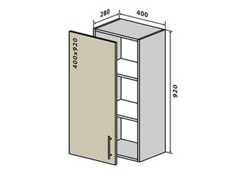 Фото В43 Тумба 1Д 40 Грация Вип-Мастер