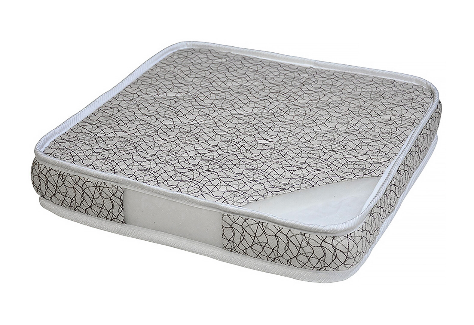 Фото 4 - Матрас Svit Mebliv Топпер-футон №2 категория 3, чехол из двойного жаккарда