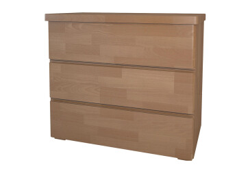 Фото Комод Arbor Drev Регина с 3 ящиками 91 см