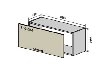 Фото В11 Тумба низкая 80 Альта / Alta Вип-Мастер