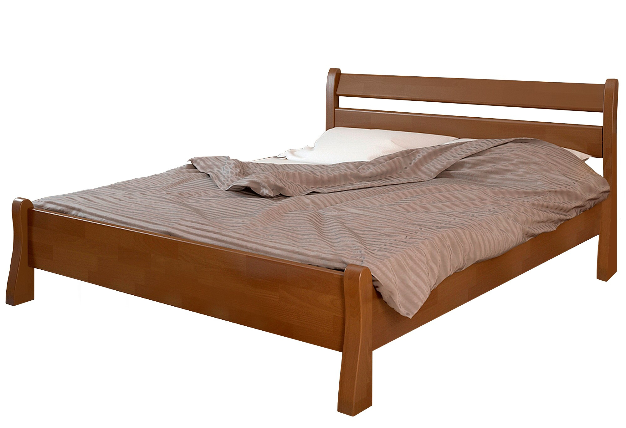 Фото Деревянные полутораспальные кровати