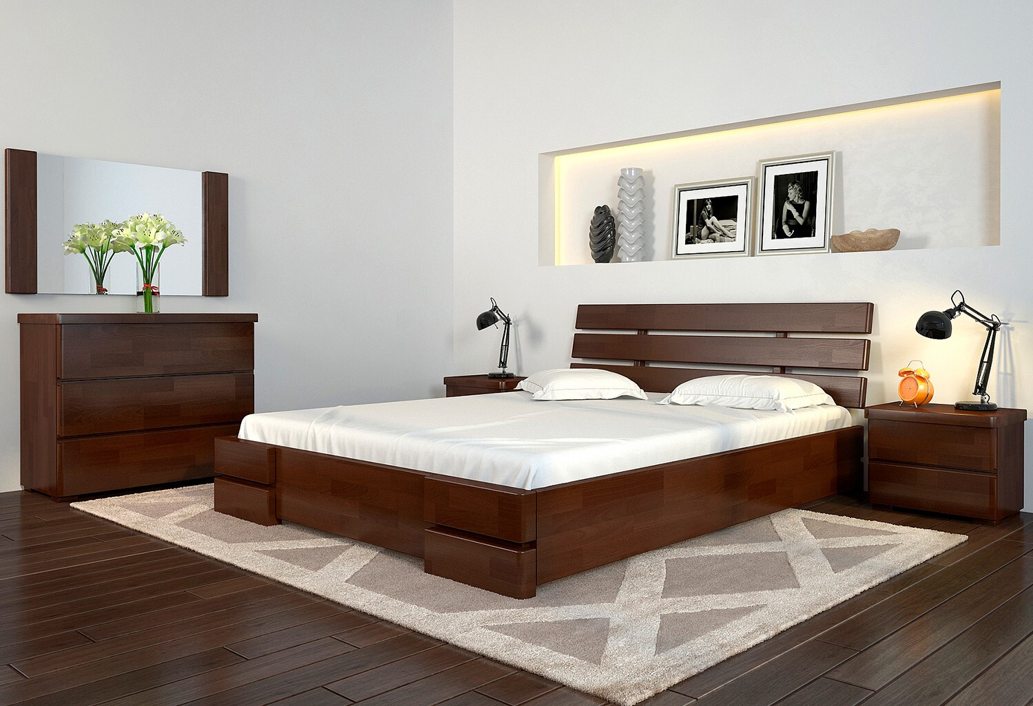 Фото 4 - Ліжко Далі Люкс 140 Arbor Drev