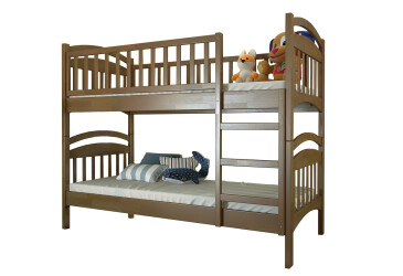 Фото Ліжко двоярусне Arbor Drev Смайл 80 сосна