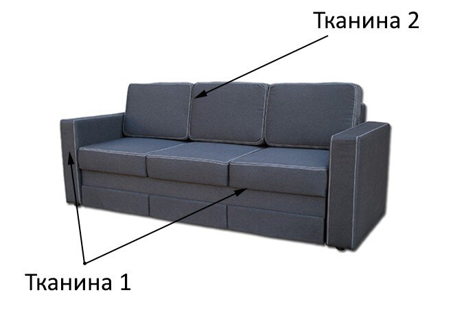 Фото 4 - Диван Аскольд Диван 3-А (узкие быльца) раскладной Вика