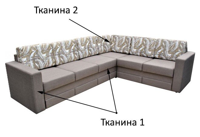 Фото 5 - Мягкий уголок Аскольд Уголок 32-А (узкие быльца) раскладной Вика