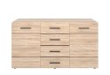 Image 1 - Комод VMV holding Соло 2-дверный с 4 ящиками 150 см Дуб сонома