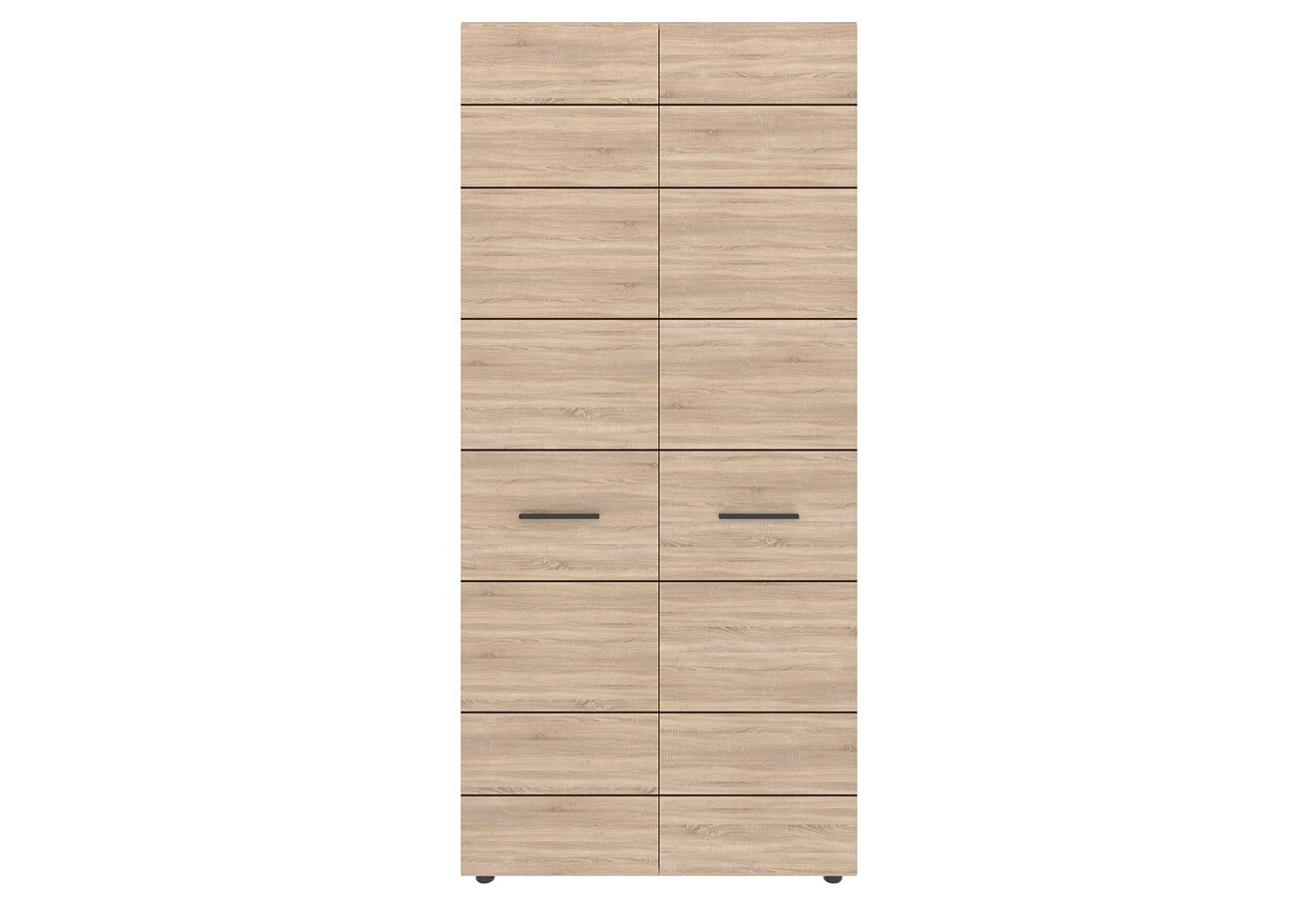 Фото 1 - Шкаф ВМВ Холдинг Соло 2-дверный 90 см Дуб сонома