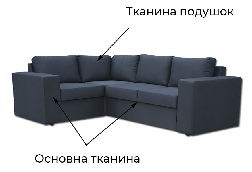 Фото 7 - Мягкий уголок Вика Чикаго 21-B (широкие быльца) 244x182 см