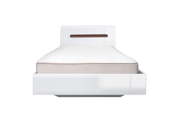 Фото Кровать ВМК Ацтека (Амелия) (без вклада) 90х200 см, белая