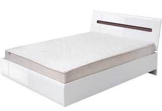 Фото Ліжко ВМК Ацтека 160х200 см підйомне, біле