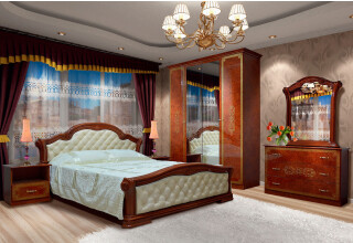 Фото Модульная спальня Венеция Новая Svit Mebliv