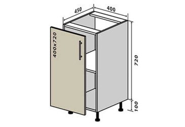 Фото Н3 Тумба 1Д 40