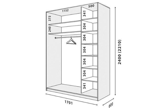 Фото 2 - Корпус 1700х600 VIP-master