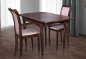 Фото 5 - Стіл обідній Модуль Люкс Кельн 108x73 см розкладний, горіх темний