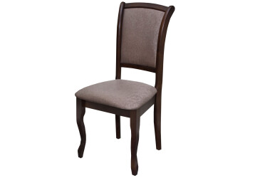 Фото Стул кухонный Модуль Люкс Марсель 45x43x95 см с высокой спинкой, орех темный