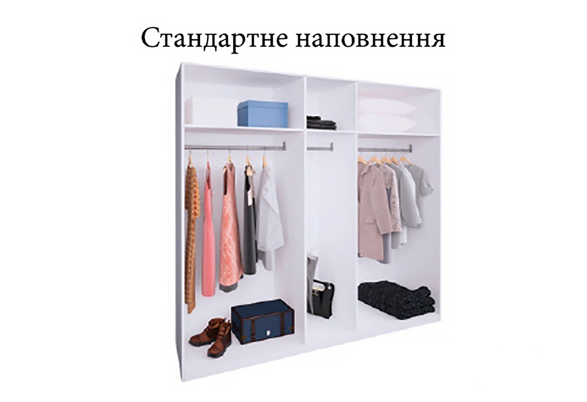 Фото 4 - Шкаф 5Д с зеркалами Флоренция МироМарк