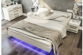 Фото 2 - Ліжко Світ Меблів Бянко (без вкладу) 160х200 см з підсвіткою, біле
