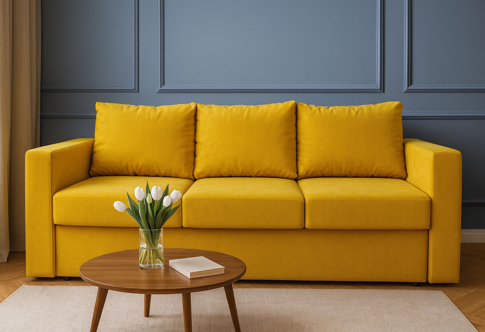 Фото 2 - Диван Vika Чикаго 3-А нерозкладний 229x88 см