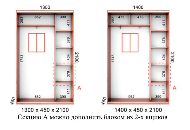 Фото 4 - Шкаф-купе Серия 5 БМФ