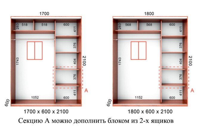 Фото 6 - Шкаф-купе Серия 5 БМФ