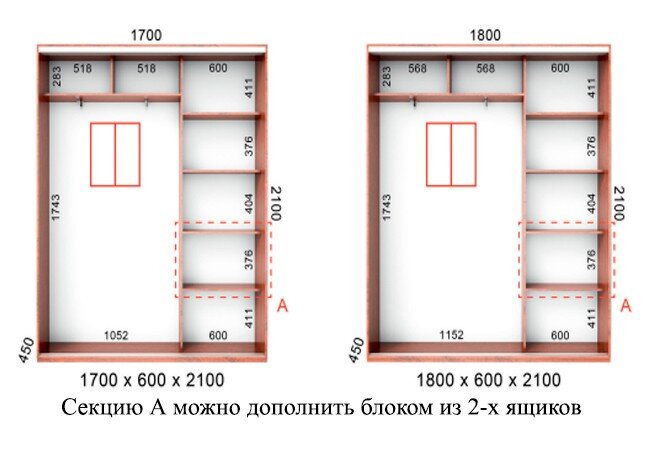 Фото 8 - Шкаф-купе Серия 5 БМФ