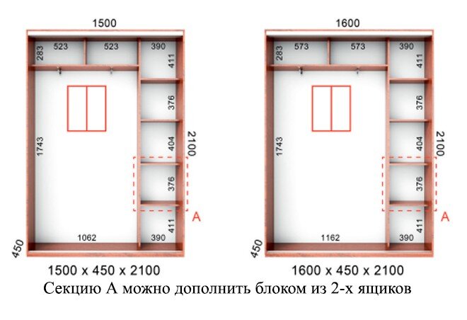 Фото 9 - Шкаф-купе Серия 5 БМФ