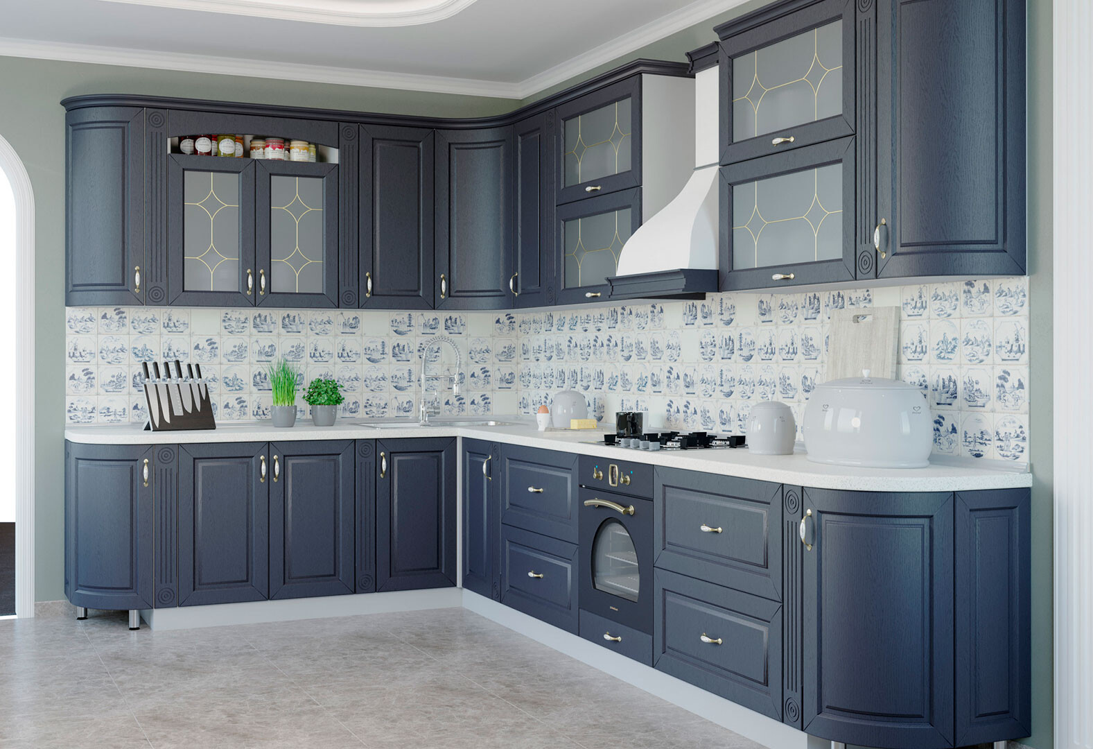 Фото 3 - Модульная кухня Престиж / Prestige Мебель Стар