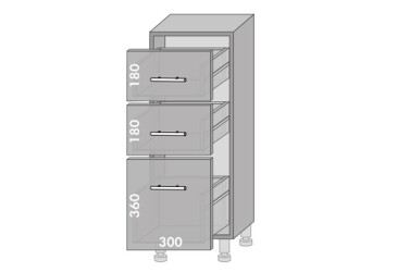 Фото Низ 33 шухляди Престиж / Prestige MebelStar