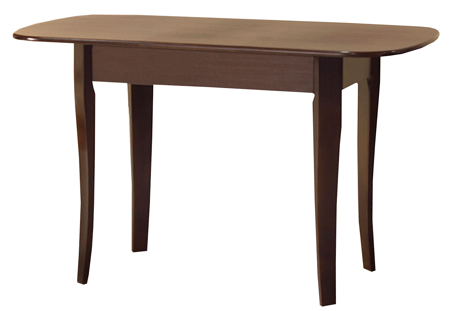 Фото 1 - Стіл обідній Модуль Люкс Даллас 83x67 см розкладний, горіх темний