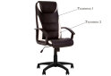Image 6 - Компьютерное кресло Новый Стиль Tokyo Tilt PL64 / Р 68x68x123 см, чёрный