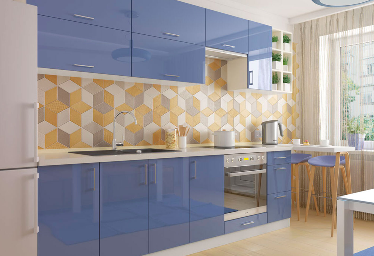 Фото 3 - Модульна кухня Марго Люкс VIP-master