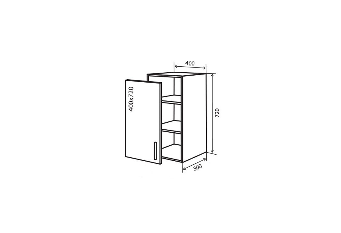 Фото В3 Тумба 1Д 40 Марго Люкс Вип-Мастер