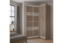 Image 2 - Шафа-купе кутова 3Д 220х181х60 (AL) VIP-master