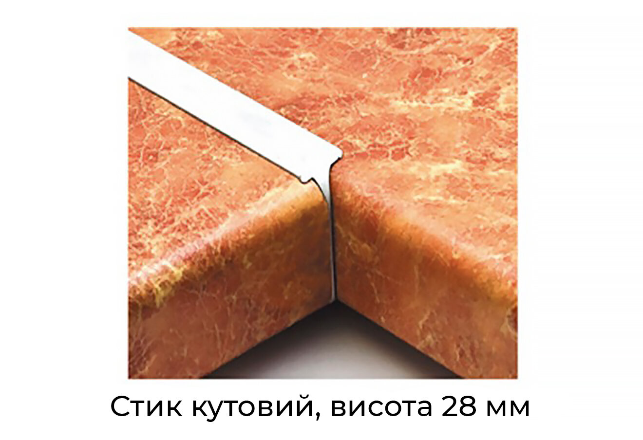 Фото 4 - Заглушки / стики на стільницю 28мм ФР