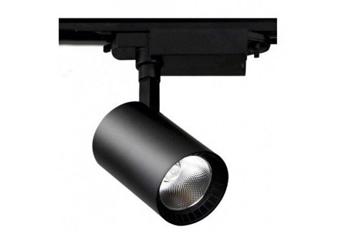 Фото 1 - Трековый LED светильник AL102 COB 12W 960LM 4000K черный Ферон