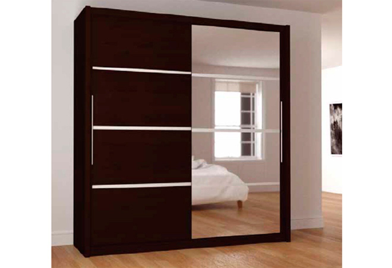 Фото 4 - Шкаф-купе ВМВ холдинг Илона 2 2-дверный с зеркалом 205 см