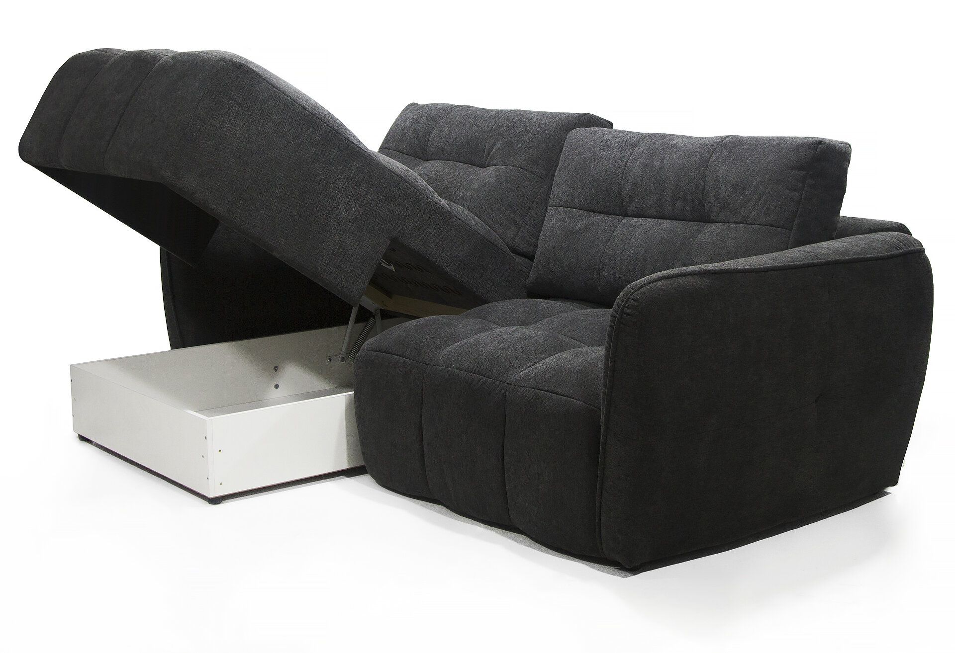 Фото 5 - М'який куточок Бруклін / Brooklyn Диван-ліжко кутовий 3 Seater з підйомом отоманки Давідос