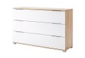 Image 1 - Комод MiroMark Асти с 3 ящиками 100 см Дуб крафт/Белый