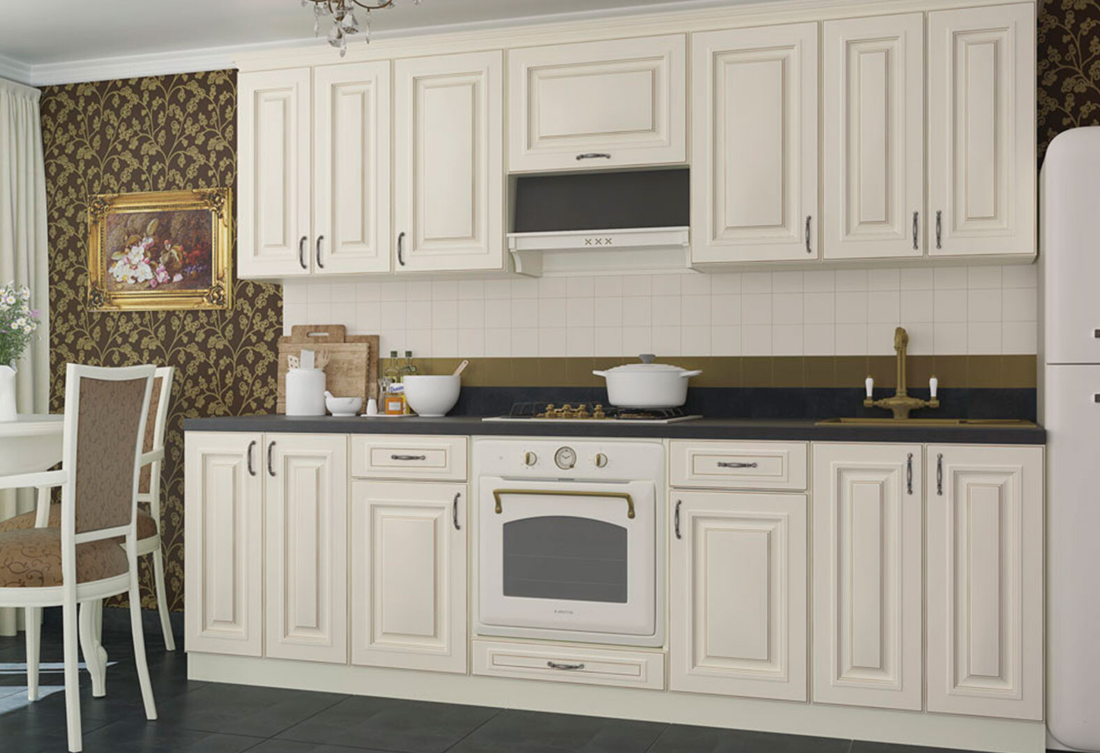 Фото 1 - Модульна кухня Аморе Класік Патина / Amore Classic Patina VIP-master