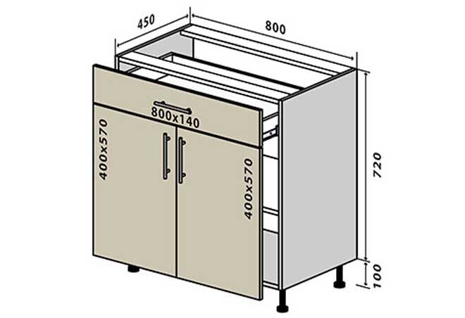 Фото 1 - Н31 Тумба 1Ш2Д 80 Аморе Классик Патина / Amore Classic Patina Вип-Мастер
